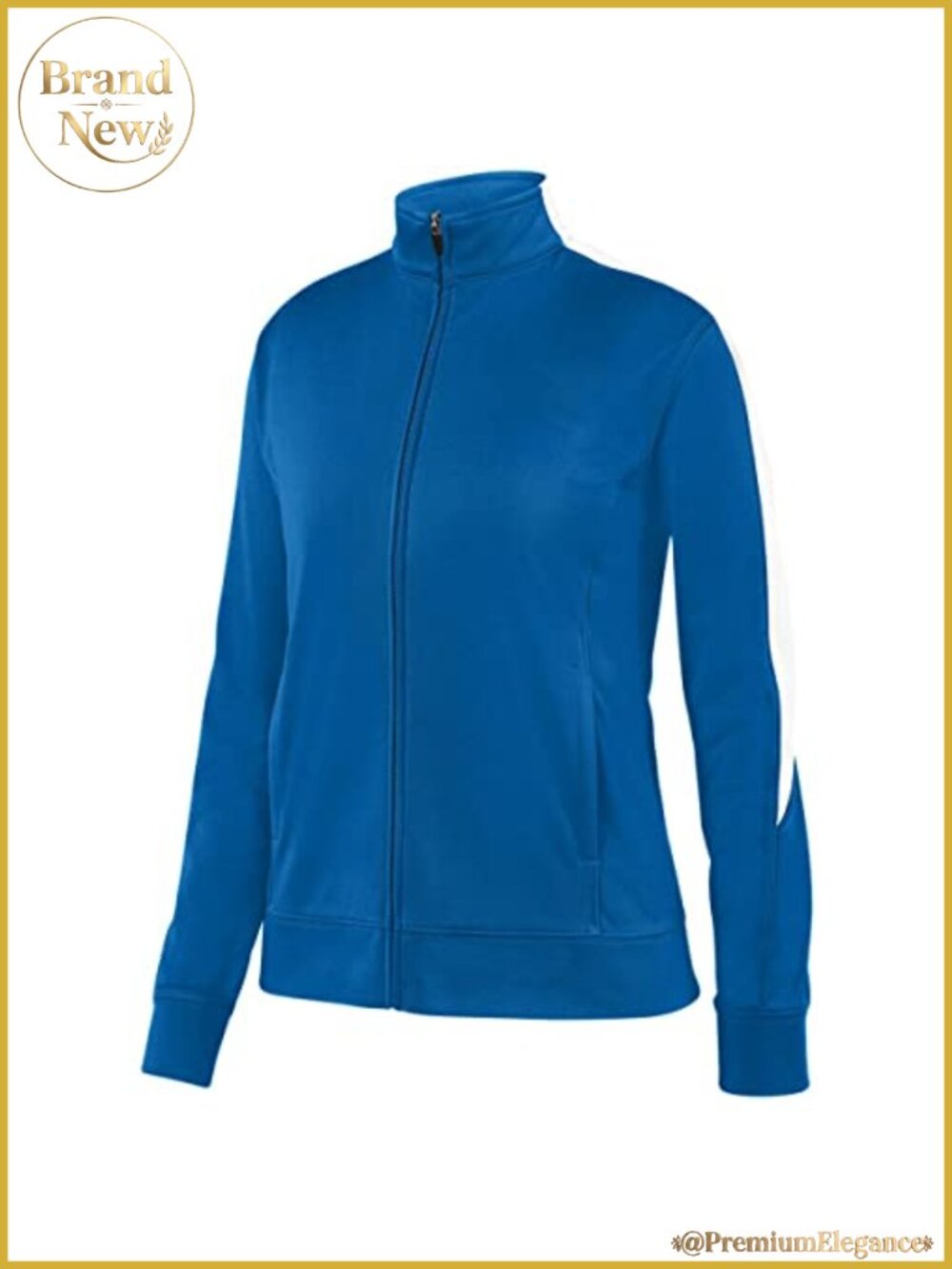 Ladies Medalist Jacket 2.0 Heavyweight Polyester Full Zip Track Active Jacket